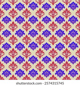 Seamless pattern in tribal, folk embroidery, and Mexican style, Aztec  art ,ornament, print, Design for carpet , cover, wallpaper, wrapping, fabric, clothing,   Abstract, Ethnic-art