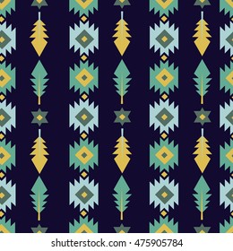 seamless pattern Tribal hand drawn background,arrows, ethic, doodle, stripe, navajo, boho, hipster, border, ormament, Geometric 