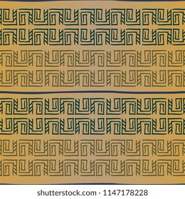seamless pattern of tribal line striped background
