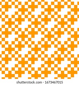Nahtloses Muster. Tribale Tapete. Altes Mosaik. Stammesmotiv. Digitales Papier für Webdesign, Stoffdruck. Verzierungen. Ethnische Stickerei, Hintergrund. Ethnisches Volksbild. Vektorillustration-Kunstwerke.