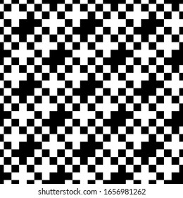 Seamless pattern. Tribal wallpaper. Crosses ornament. Ancient mosaic. Tribe motif. Digital paper for web design, textile print. Ethnic embroidery background. Ethnical folk image. Vector artwork.