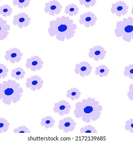 Nahtloses Muster. Tropische exotische Blumen, Blumen. Perfekt für Tapete, Geschenkpapier, Musterfüllungen, Web-Hintergrund, Grußkarten.