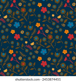Seamless pattern tropical leaves. floral seamless pattern with leaves for wallpaper