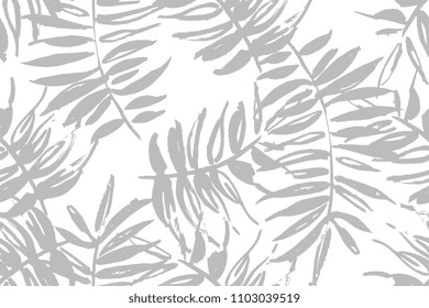Seamless pattern with tropical motif