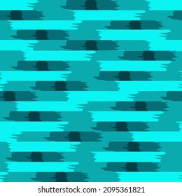 seamless pattern in turquoise shades for prints on textiles, ceramics, packaging and for decorating bathroom backgrounds