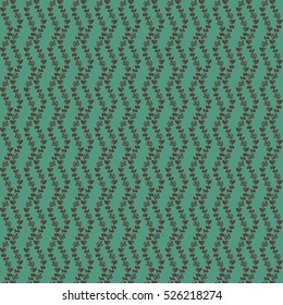 Seamless pattern with twig .Vector.