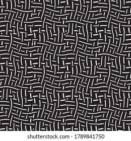 Seamless pattern with twist oblique white segments
