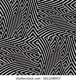 Seamless pattern with twist oblique white bands