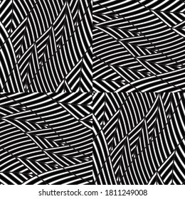 Seamless pattern with twist oblique white bands