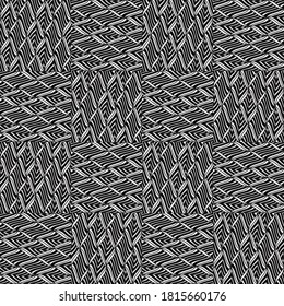 Seamless pattern with twist oblique white bands