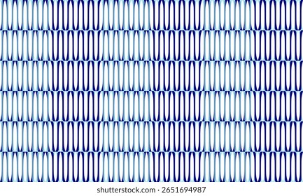 seamless pattern of two tone blue, white line ribbon column vertical on white background, seamless pattern with repeat blue waves strip line, replete image design for fabric printing patter