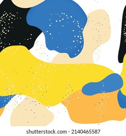 Seamless pattern. Ukrainian pattern, flag