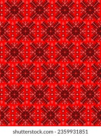 Seamless pattern of Ukrainian ornament in ethnic style, identity, vyshyvanka, embroidery for print clothes, websites, banners, poster. Vector illustration background