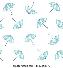 seamless pattern umbrella
