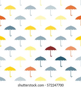 seamless pattern with umbrellas for your design