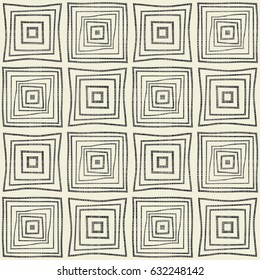 Seamless pattern with uneven borders on texture background. Endless geometric pattern can be used for ceramic tile, wallpaper, linoleum, textile, wrapping paper, web page background