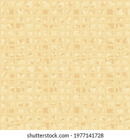 Seamless pattern. Uneven lattice covering the patchy chaotic layer. Colors of old paper.