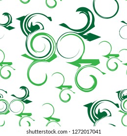 seamless pattern with unique character design