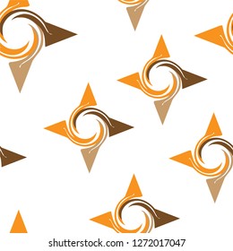 seamless pattern with unique character design