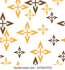 seamless pattern with unique character design