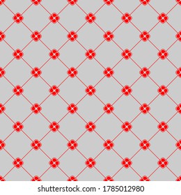 Nahtloses Muster. Ungewöhnliches Gitter. Geometrischer Hintergrund. Vektorgrafik. Gute Qualität. Gutes Design.