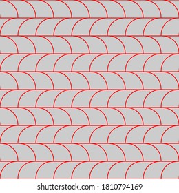 Seamless pattern. Unusual lattice. Geometric background.