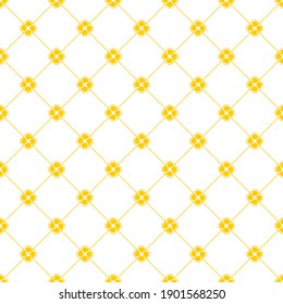 Seamless pattern. Unusual lattice. Geometric background. Vector illustration. Good quality. Good design.