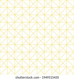 Seamless pattern. Unusual lattice. Geometric orange background.