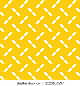 Seamless pattern. Unusual lattice. Geometric orange background.