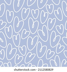 Patrón sin inconvenientes para San Valentín. Papel de pared lindo vector romántico