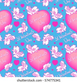seamless pattern, Valentine day, vector graphics-4