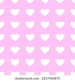 Seamless pattern for Valentine's Day 14 February. Love. Love relationship. Use for postcards, advertisements, or packaging.