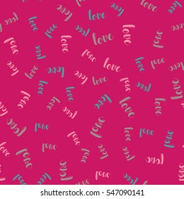 Seamless Pattern for Valentine's Day