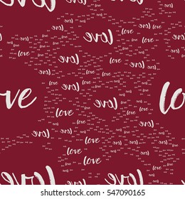 Seamless Pattern for Valentine's Day