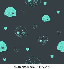 Seamless pattern Valentines Day