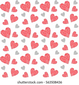 Seamless pattern for Valentine's day.
