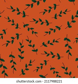 Seamless pattern for Valentine's Day with cute hand drawn elements. Flat vector illustration for paper, textile, fabric, prints, wrapping, greeting cards, banners