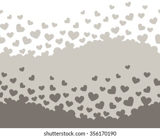 seamless pattern for Valentines day and love background