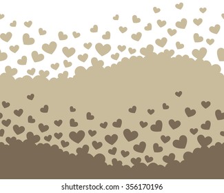 seamless pattern for Valentines day and love background
