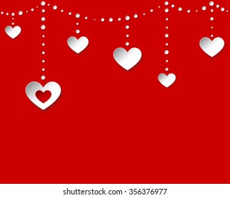 patrón transparente para San Valentín y antecedentes de amor
