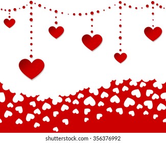 seamless pattern for Valentines day and love background