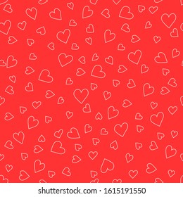 Seamless pattern for Valentine's day, mother's day for printing, fabrics