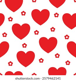 Seamless pattern valentine's day. Suitable for decorative elements for wallpaper, backdrop, wrapping paper, packaging, etc
