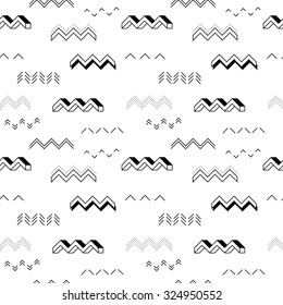 Seamless pattern with various zigzags 5