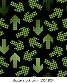 Padrão contínuo. vetor.