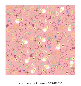 Seamless pattern. Vector