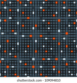 Seamless pattern. Vector abstract background. Cool cell structure