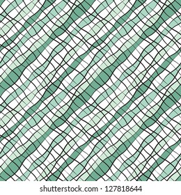 Seamless pattern. Vector abstract background with diagonal mesh