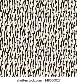 Seamless pattern. Vector abstract background. Cool striped texture