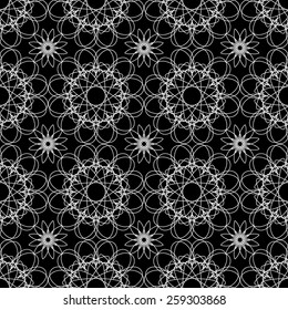 Seamless pattern. Vector abstract background.